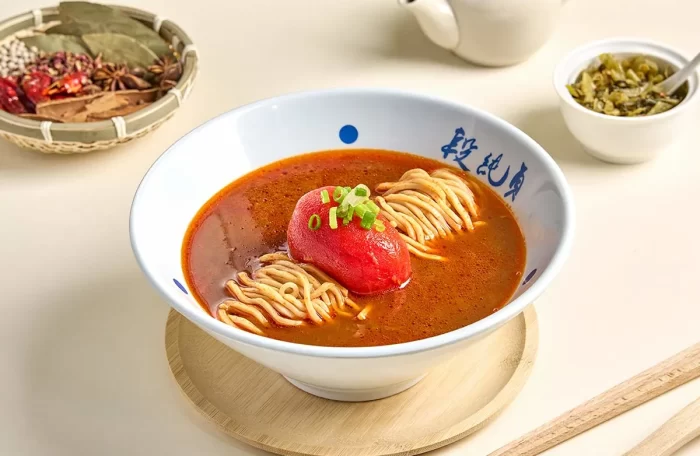 Tomato Beef Broth Noodle