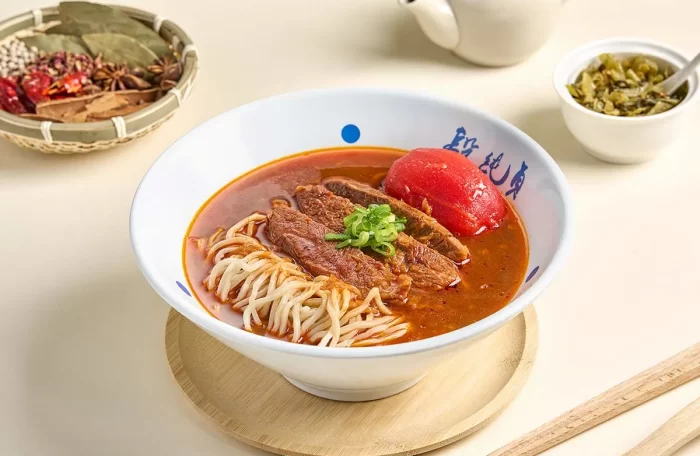 Tomato Beef Shank Noodle Soup