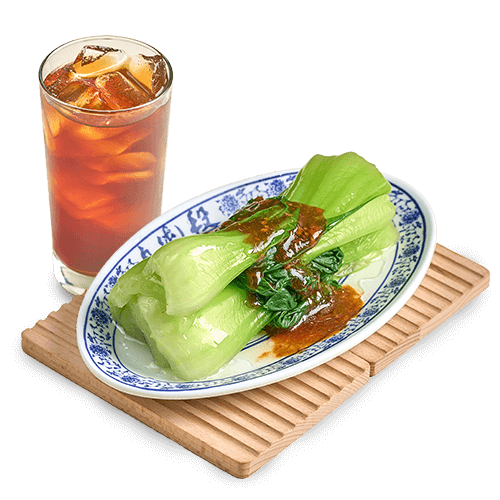 Combo A: 1 Drink & A Steamed Vegetable